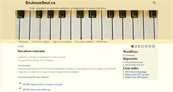 Desktop Screenshot of enjesusseul.ca
